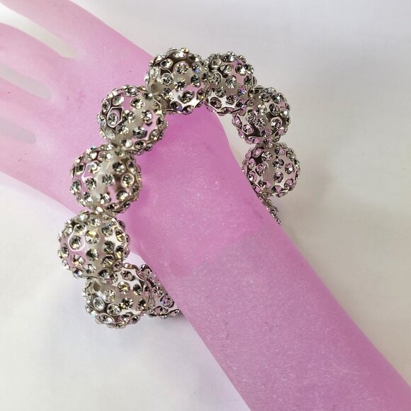 Crystal Stretch Ball Bracelet - Picture 1 of 16